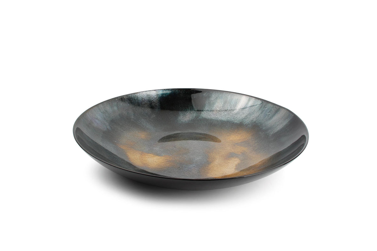S&P - Sierschaal 40xH6,5cm zwart Cosmo