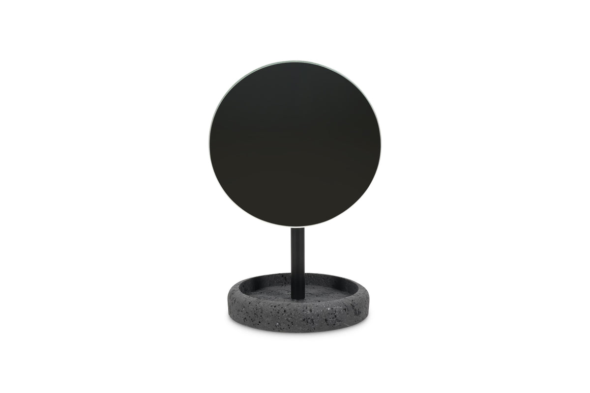 S&P - Mirroir 13xH23cm avec support antracite grey Suds