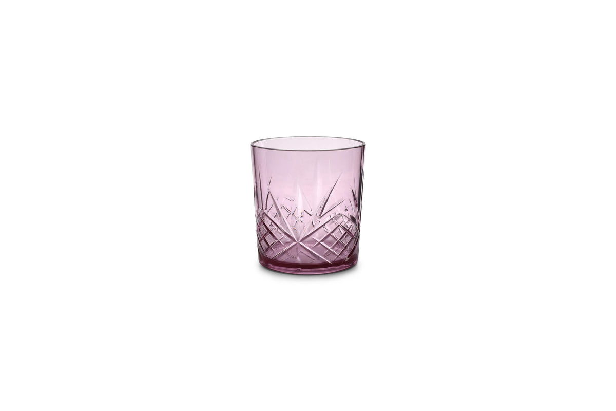 S&P - Glas 36cl acryl roze Costa - set/4