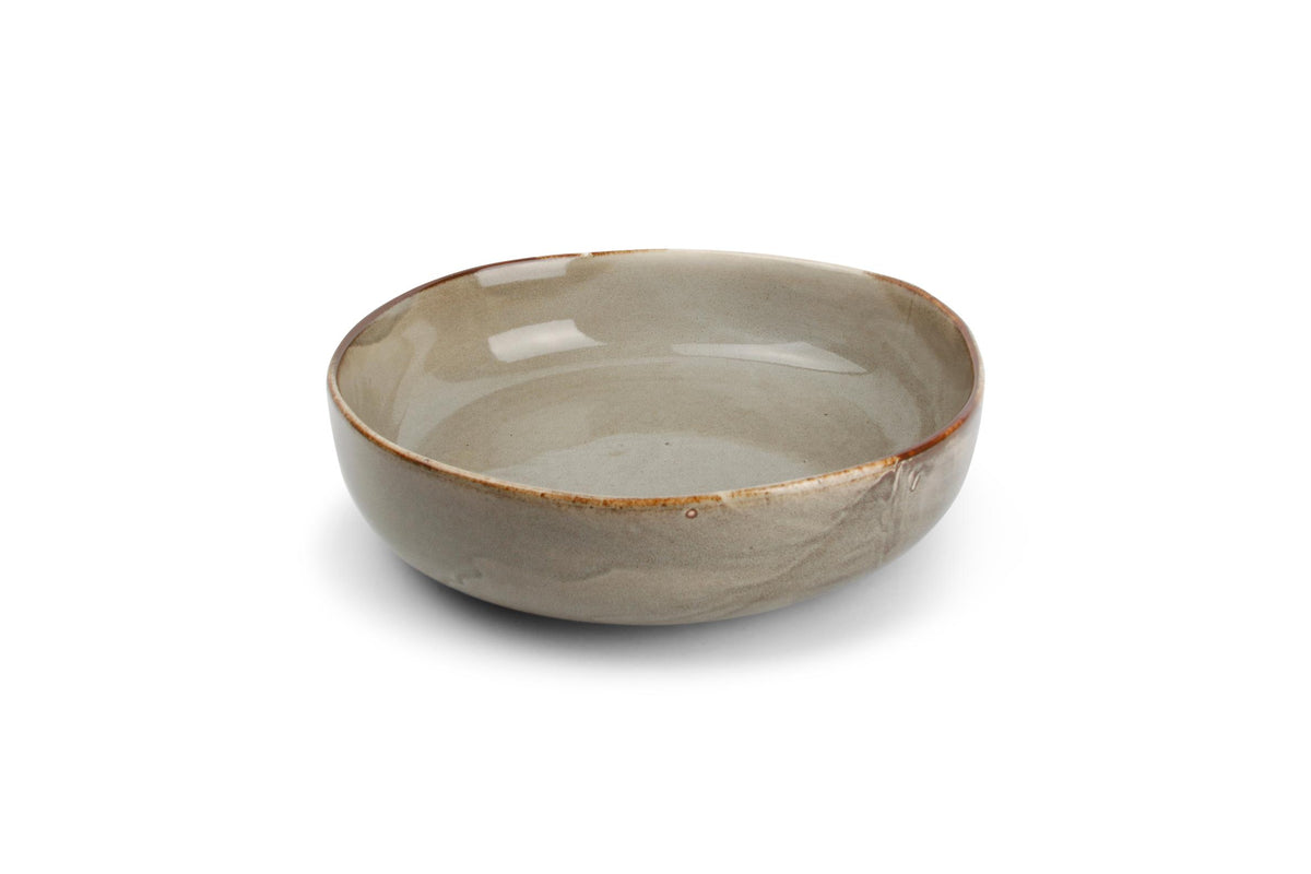 S&amp;P - Diep bord 22xH6cm concrete Studio Urban - 1 SET - 4 stuks