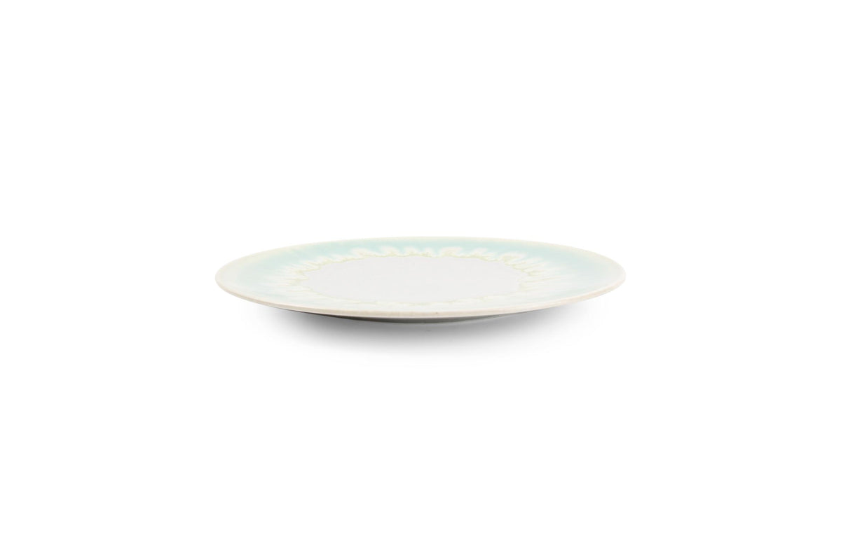 S&P - Assiette plate 21cm spring green Maldives - 1 SET - 4 pièces
