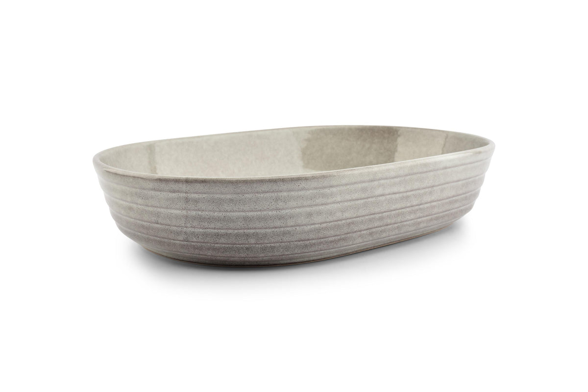 S&P - Plat à four 36,5x26,5xH7cm gris Bake