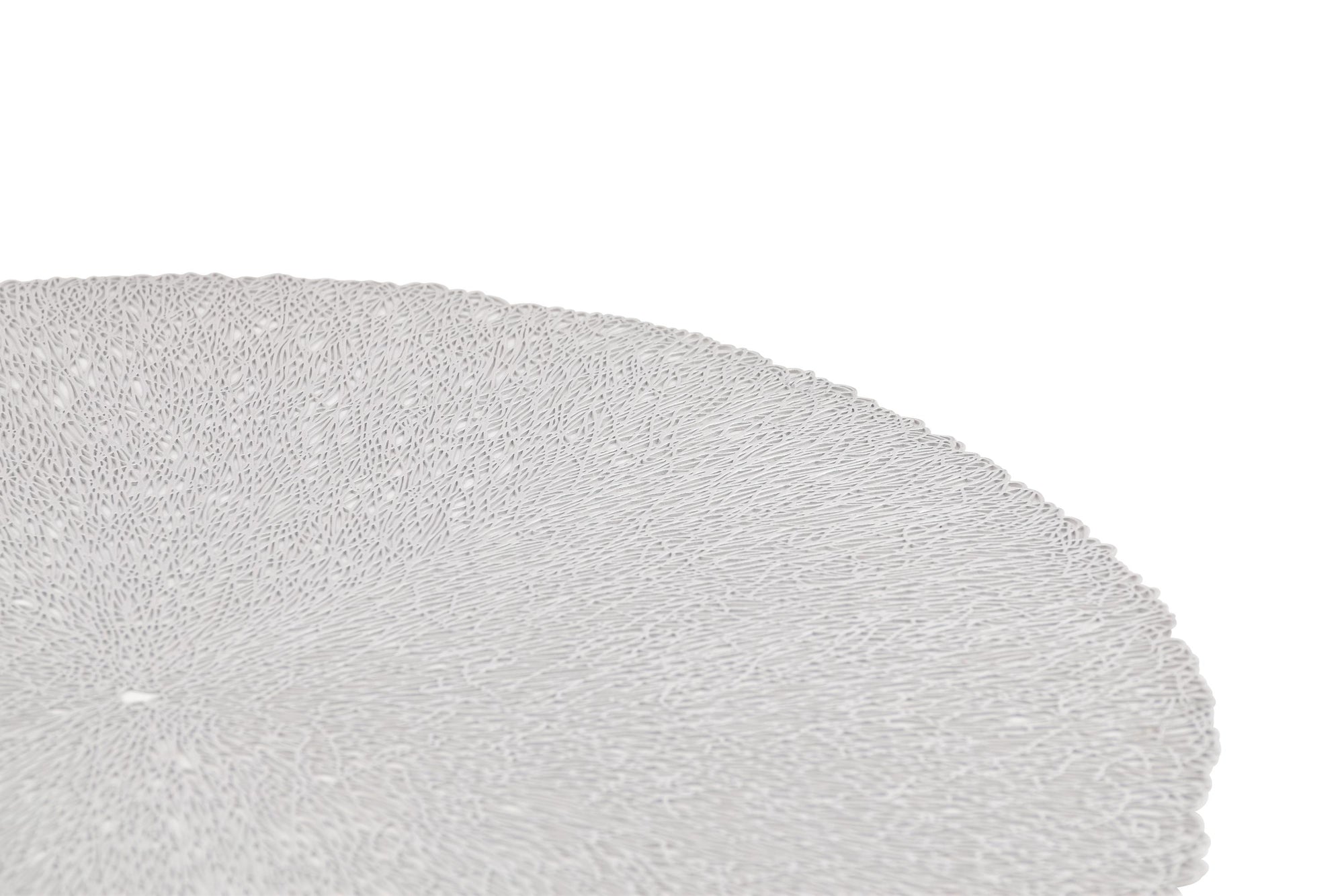 S&P - Placemat 38cm zilver Vene - 1 SET - 12 stuks