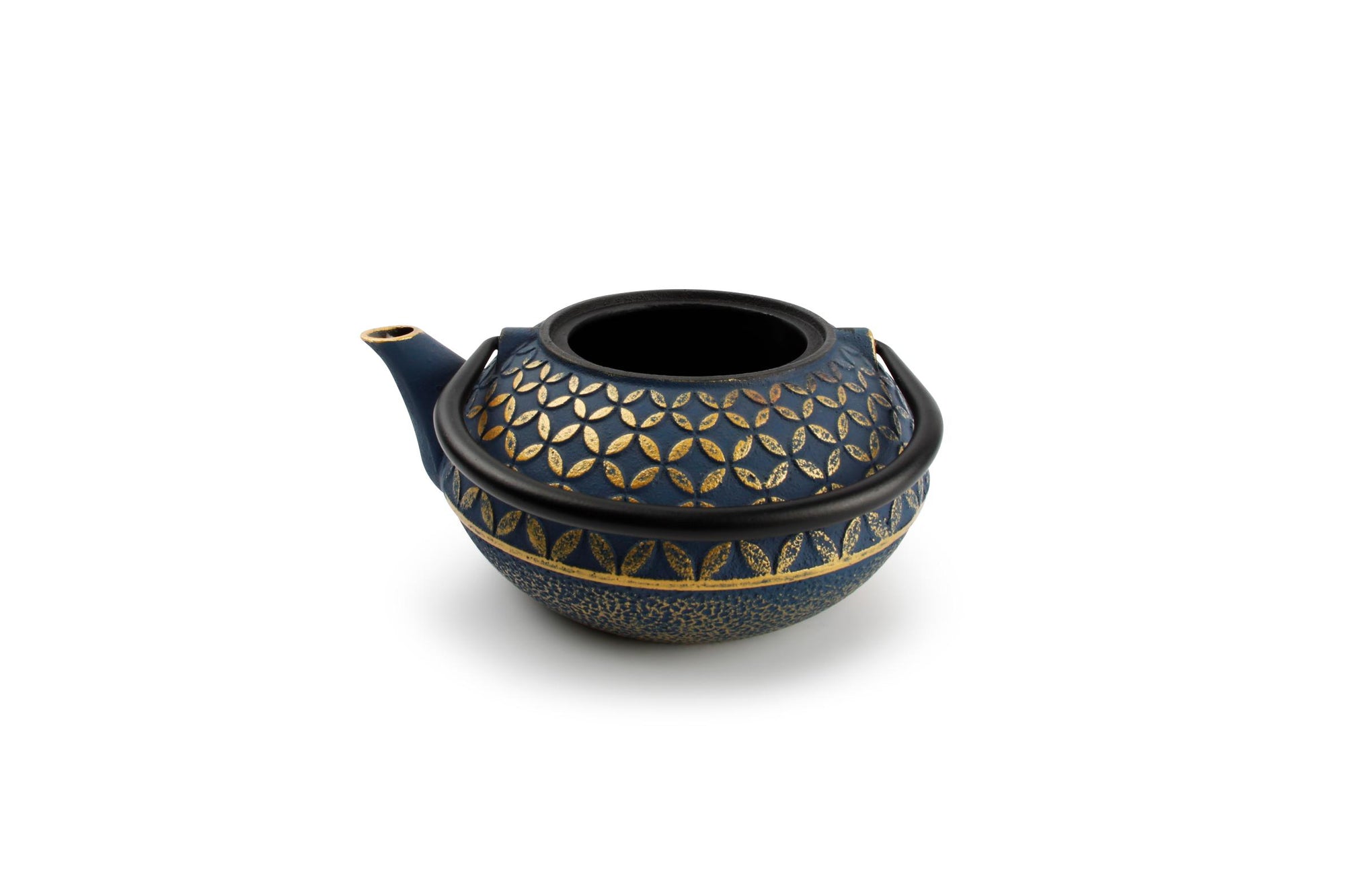 S&P - Theepot 80cl blad goud/blauw My Tea