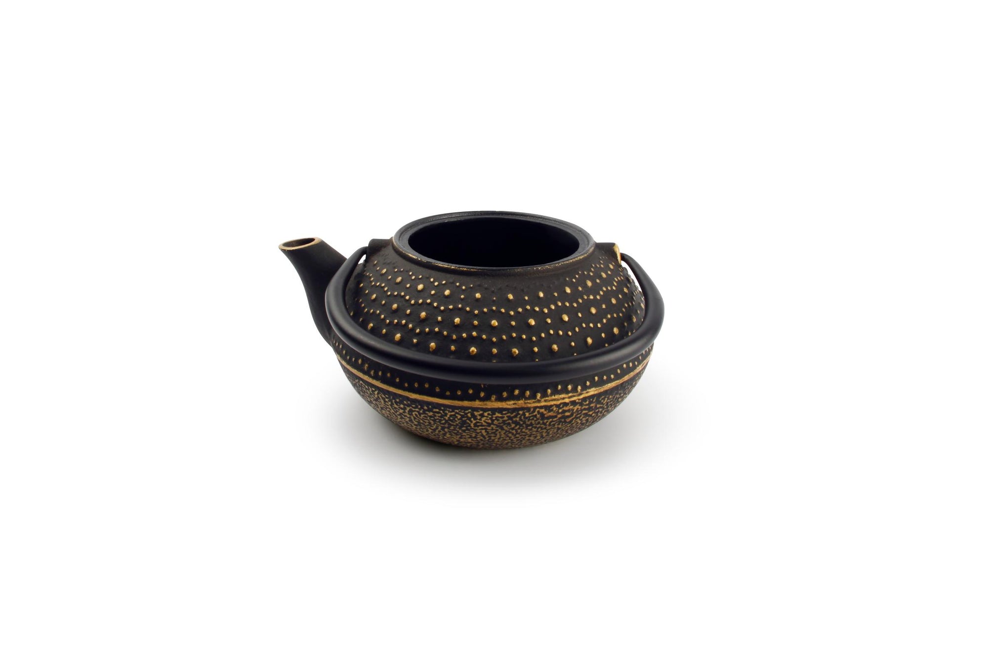 S&P - Theepot 80cl stippen goud/zwart My Tea
