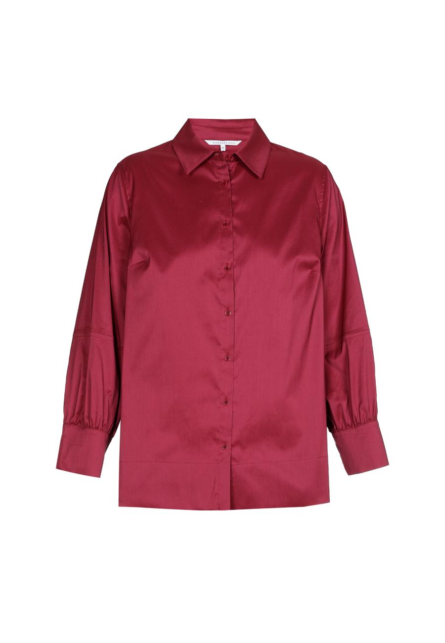 Blouse - X-Hessia - Cranberry