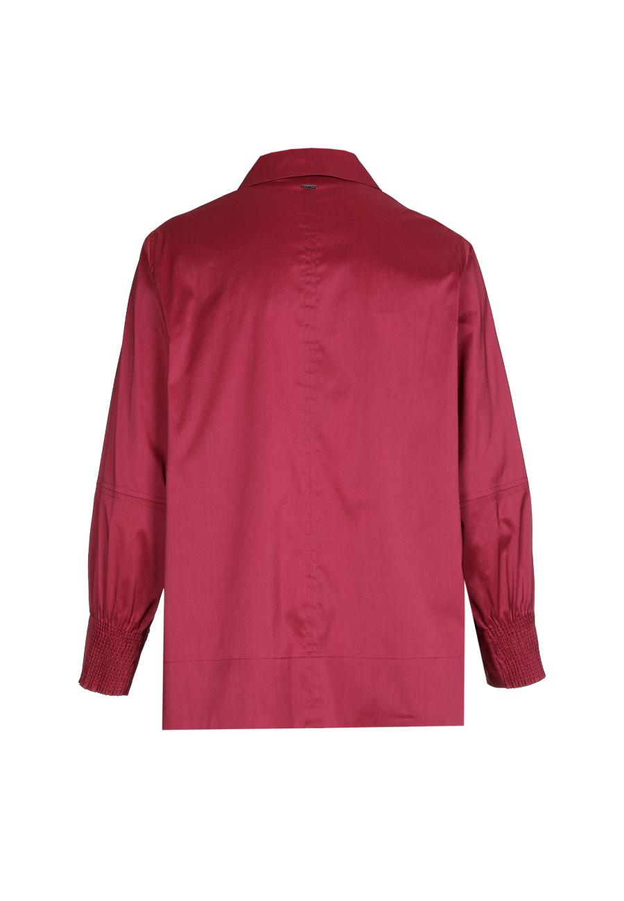 Blouse - X-Hessia - Cranberry