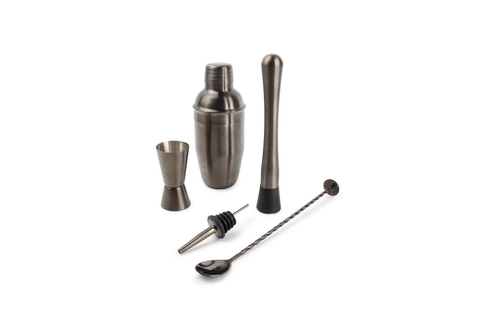 S&P - Cocktailset 7-delig zwart Bar