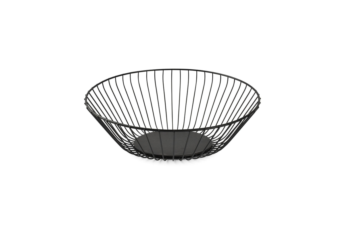 S&amp;P - Draadmand 33xH14cm zwart Loft