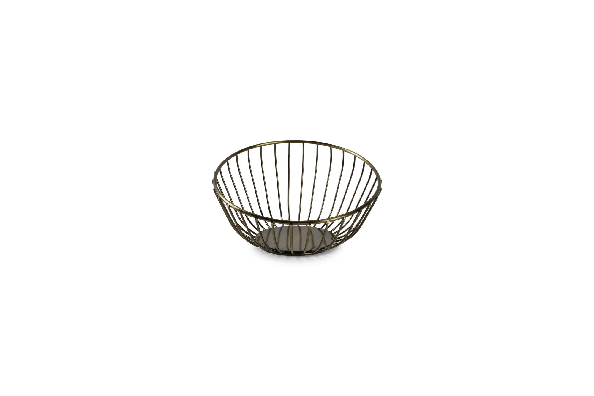 S&P - Draadmand 16xH10cm goud/zwart Loft