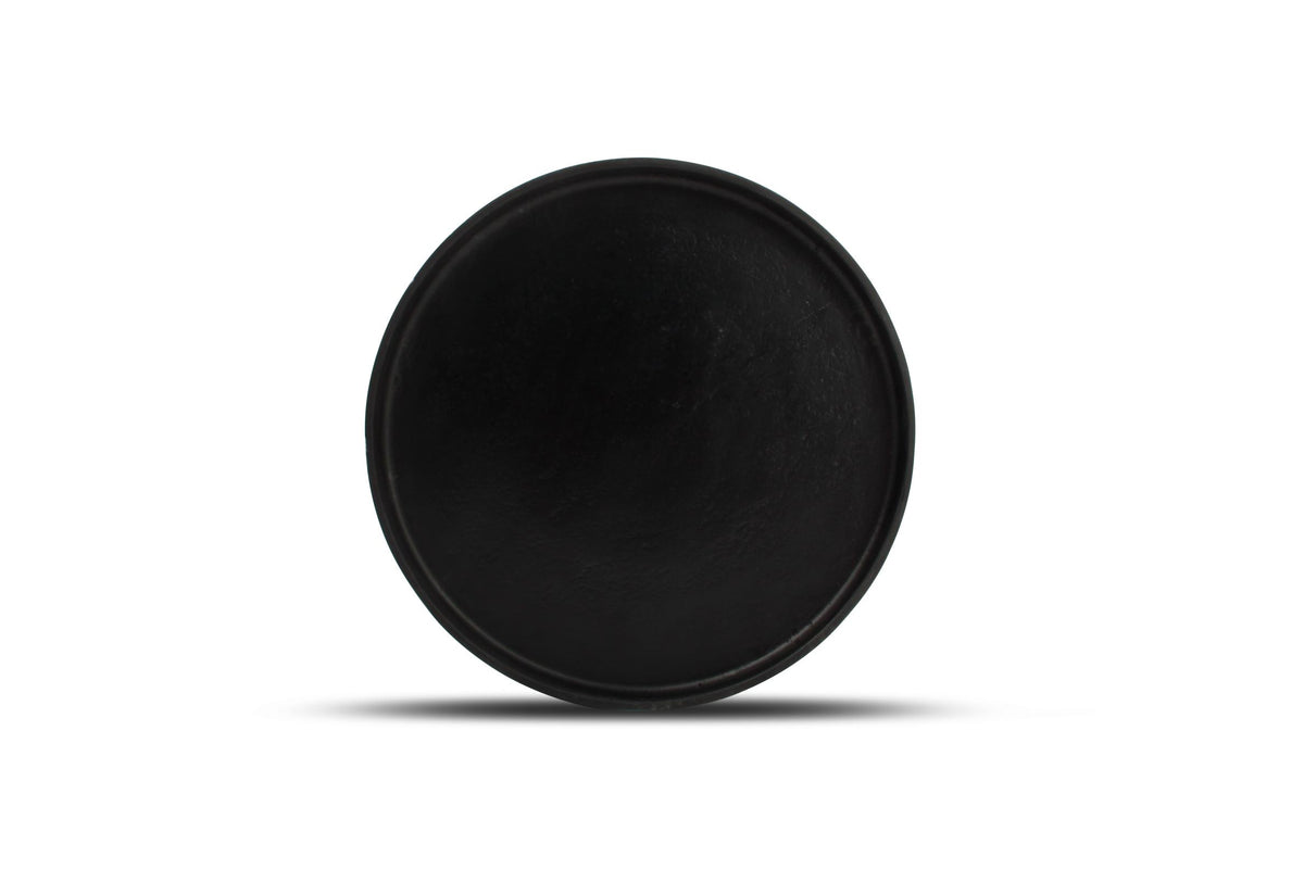 S&amp;P - Decorative dish 25xH1,5cm black Palace