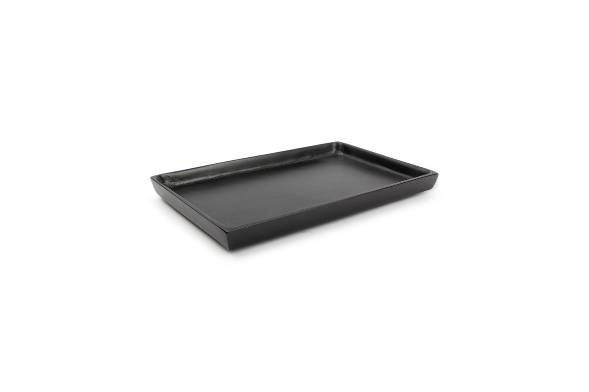 S&amp;P - Decorative dish 22x14cm black Charm