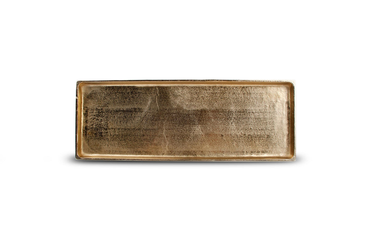 S&amp;P - Decorative dish 37x14cm gold Charm