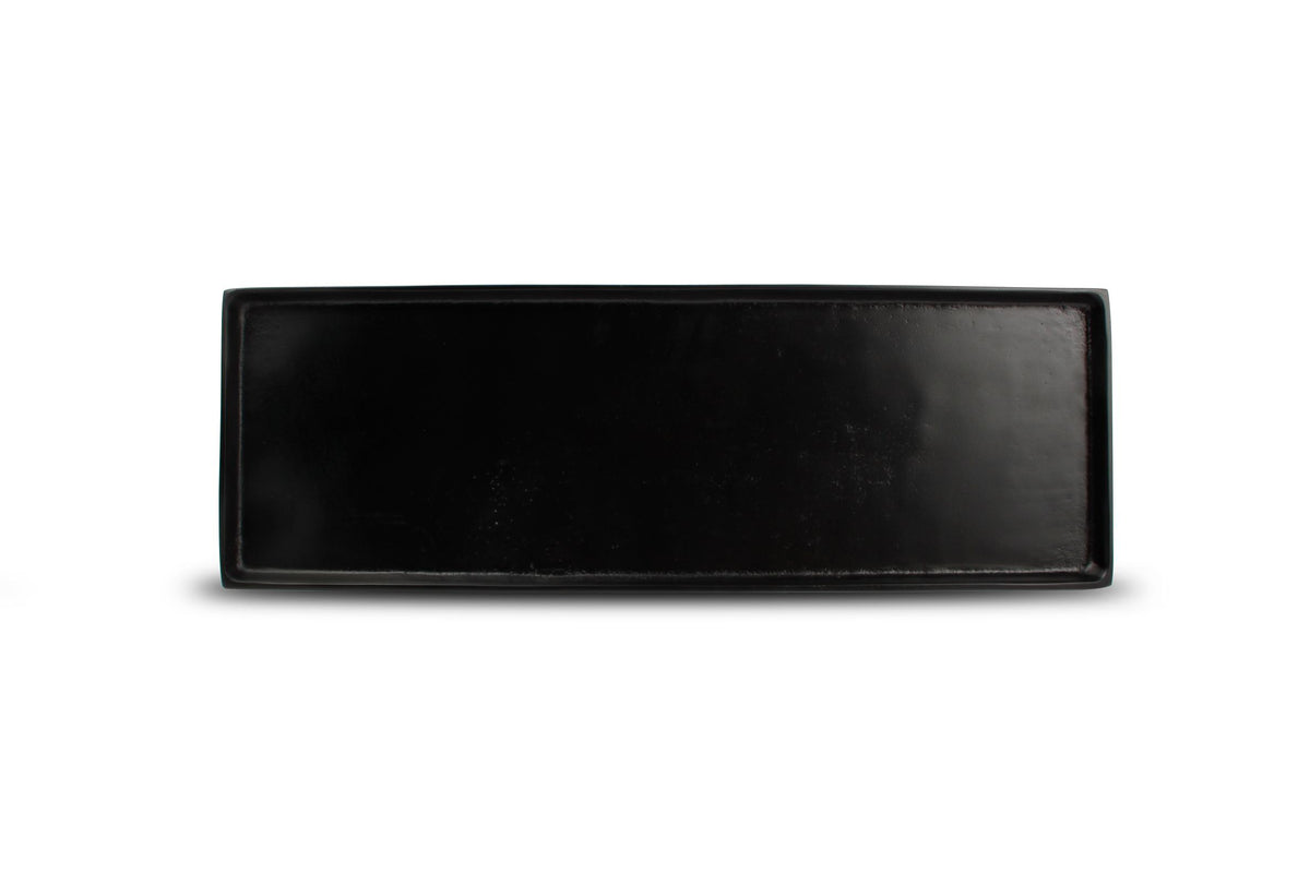 S&amp;P - Decorative dish 48,5x16cm black Charm