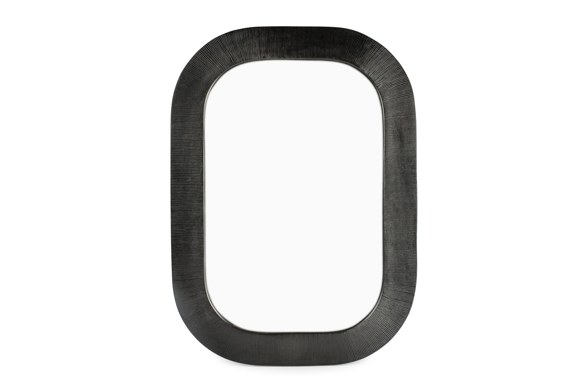 S&amp;P - Mirroir 65xH91cm noir Duro