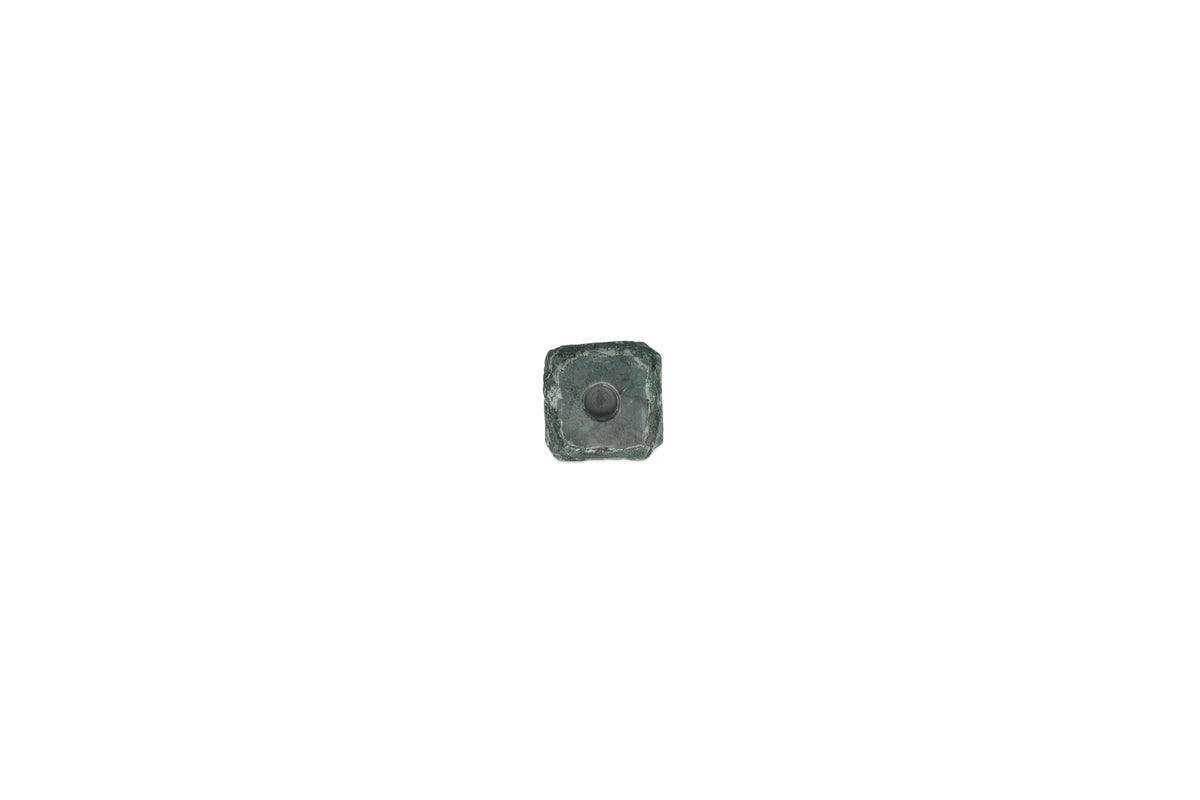 S&P - Kandelaar 8x8xH13,5cm marmer groen Opus