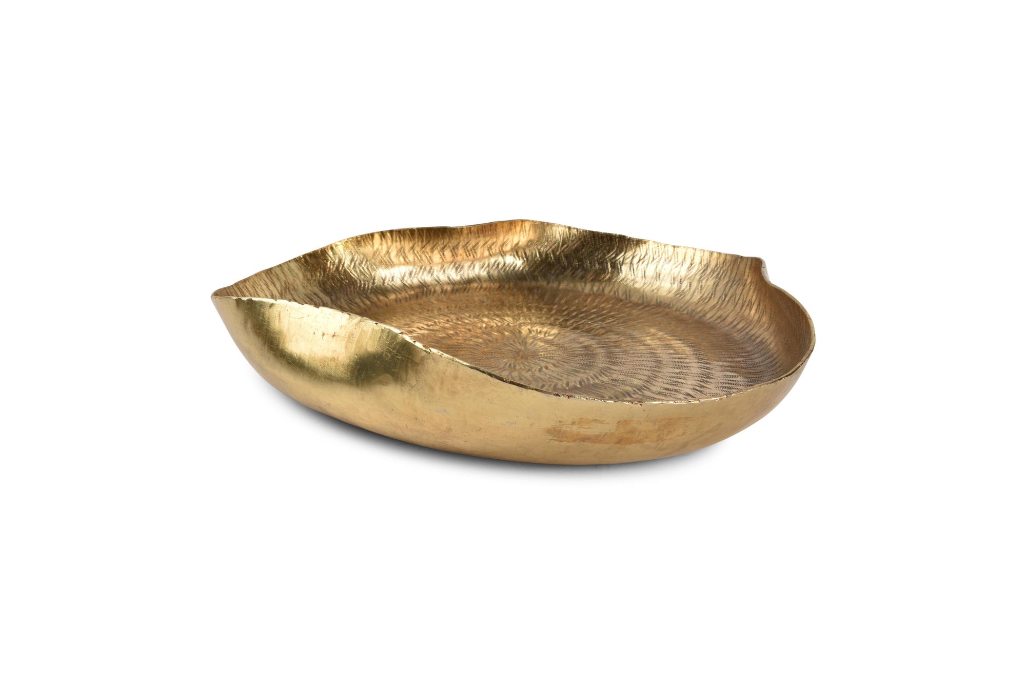S&P - Sierschaal 37xH6,5cm goud Servo