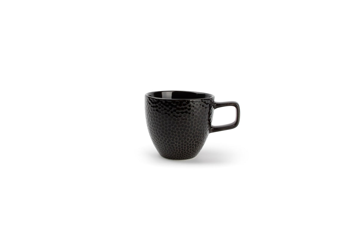 S&P - Tasse 20cl et soucoupe noir Mielo - 1 SET - 4 pièces