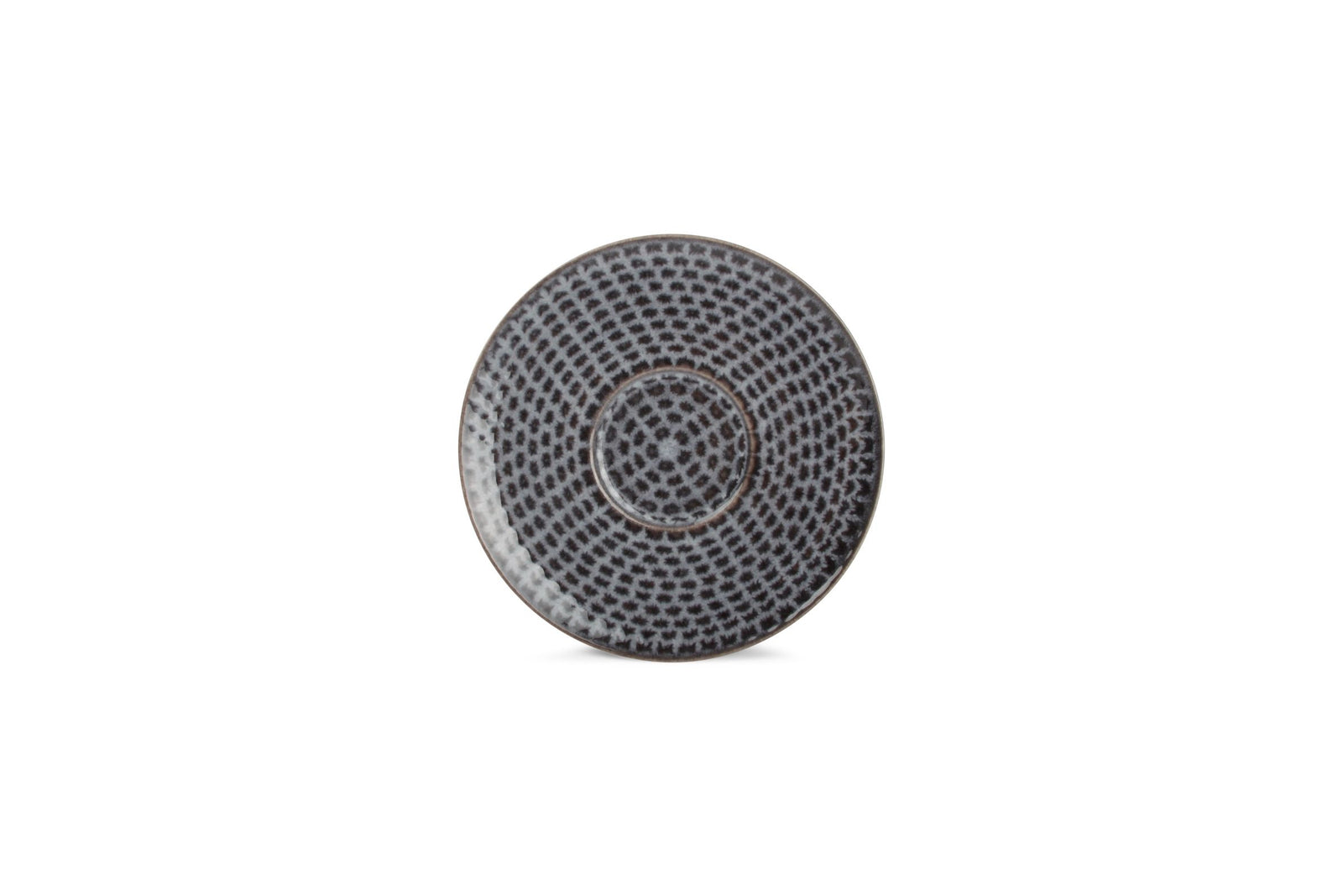 S&P - Tasse à moka 9cl et soucoupe gris Stitch - 1 SET - 4 pièces