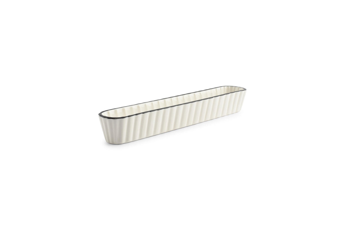 S&amp;P - Nero Serveerschaal 26x4xH3,5cm wit Nero - 1 SET - 4 stuks