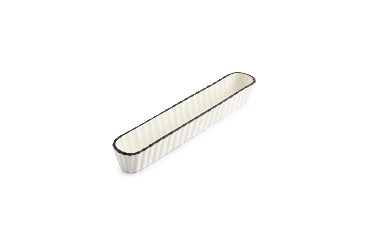 S&amp;P - Nero Serveerschaal 26x4xH3,5cm wit Nero - 1 SET - 4 stuks