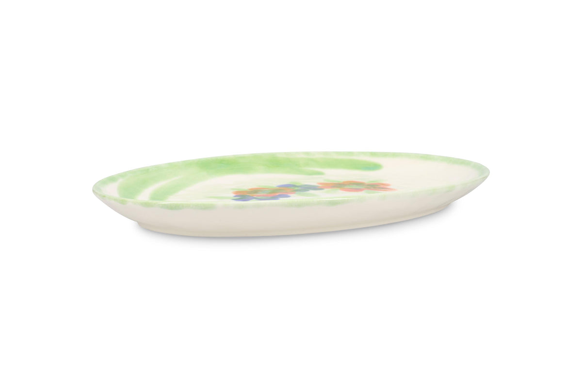 S&amp;P - Serving dish 36,5x25,5cm Fleur