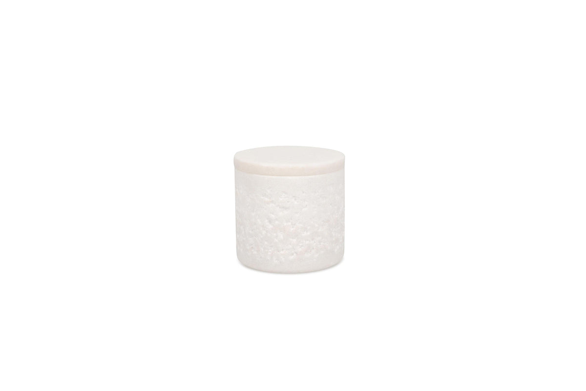 S&amp;P - Marbliss Pot met deksel 7xH7cm white Marbliss