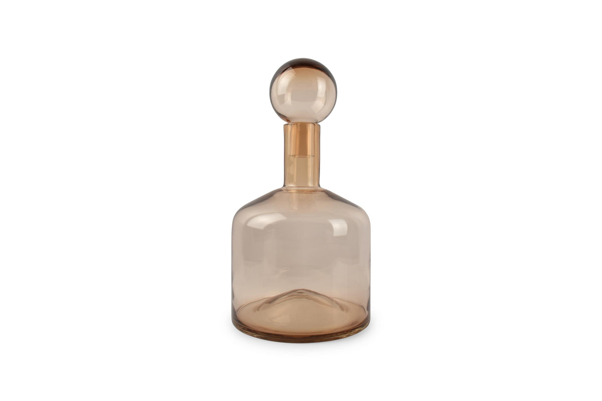 S&P - Vaas met stop 22xH40,5cm amber Fera