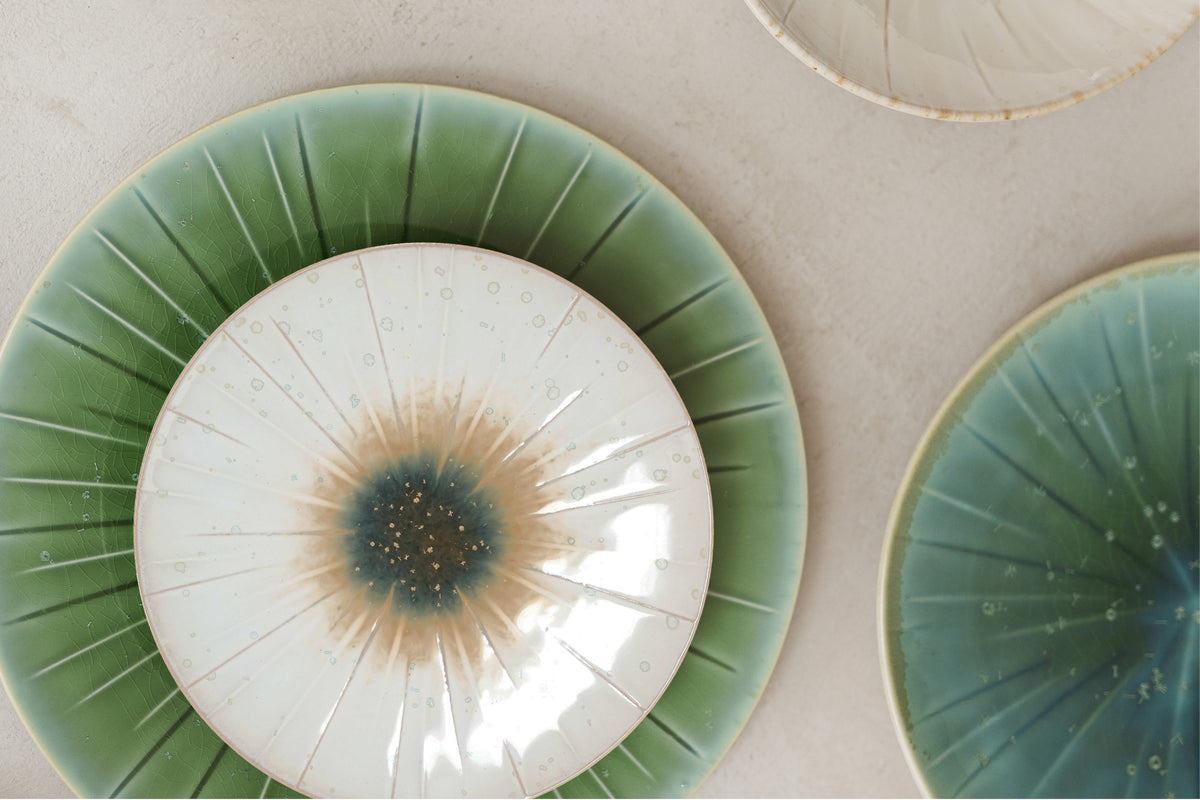 S&P - Assiette plate 21cm blanc Eclipse - 1 SET - 4 pièces