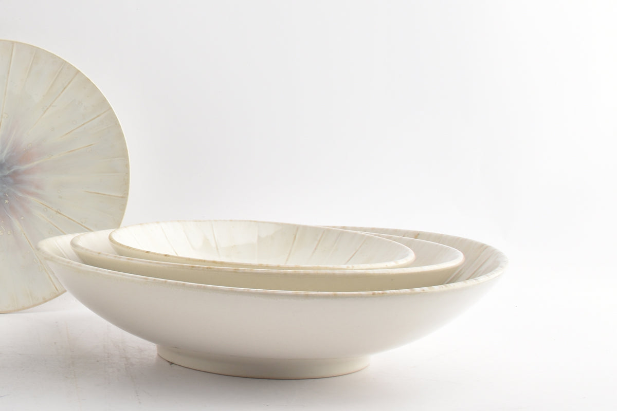 S&P - Kom 29,5xH7,5cm wit Eclipse