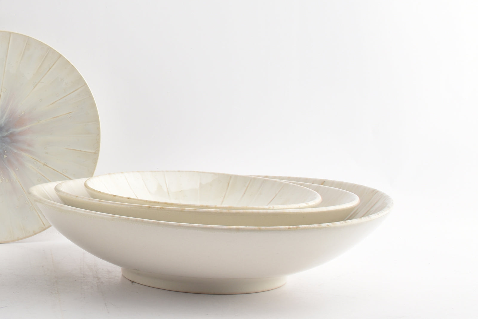 S&P - Kom 29,5xH7,5cm wit Eclipse