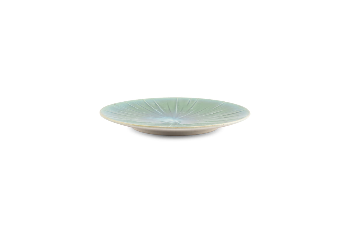 S&P - Assiette plate 21cm turquoise Eclipse - 1 SET - 4 pièces