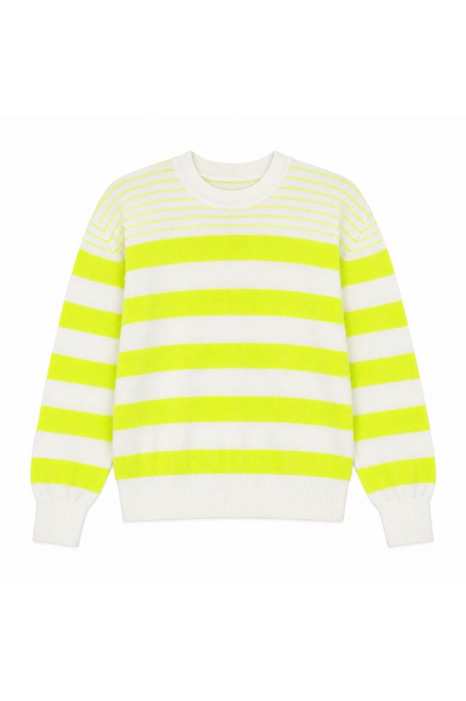 New Orleans - Offwhite/Neon Yellow