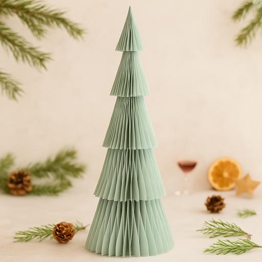 Papieren boom 6 ft, Seafoam