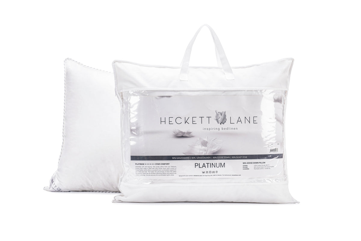 Heckettlane - Kussen - Platinum - White