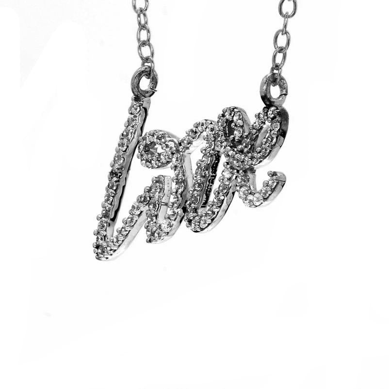 Collier - Wit Goud