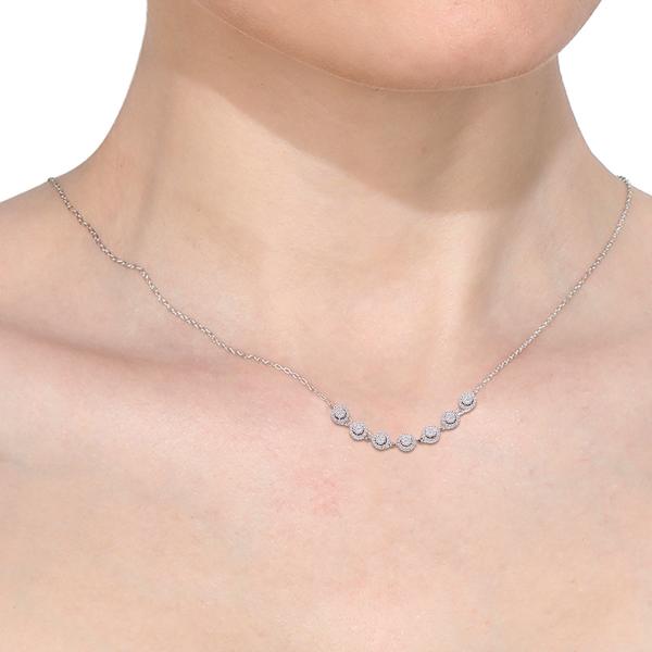 Collier - Wit Goud