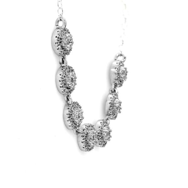 Collier - Wit Goud