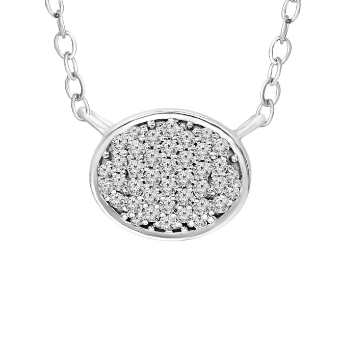 Collier - Wit Goud