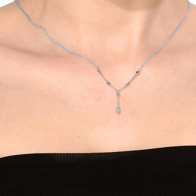 Collier - Wit Goud