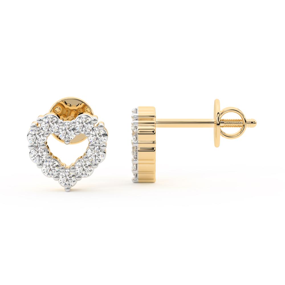 Oorbellen - Geel Goud