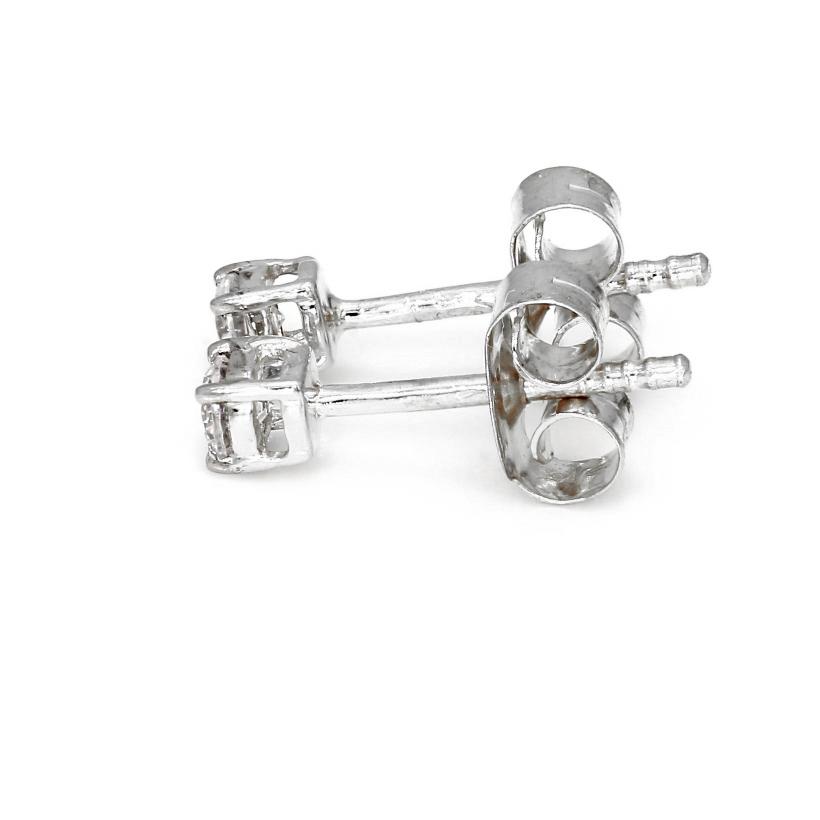 Oorbellen - Wit Goud