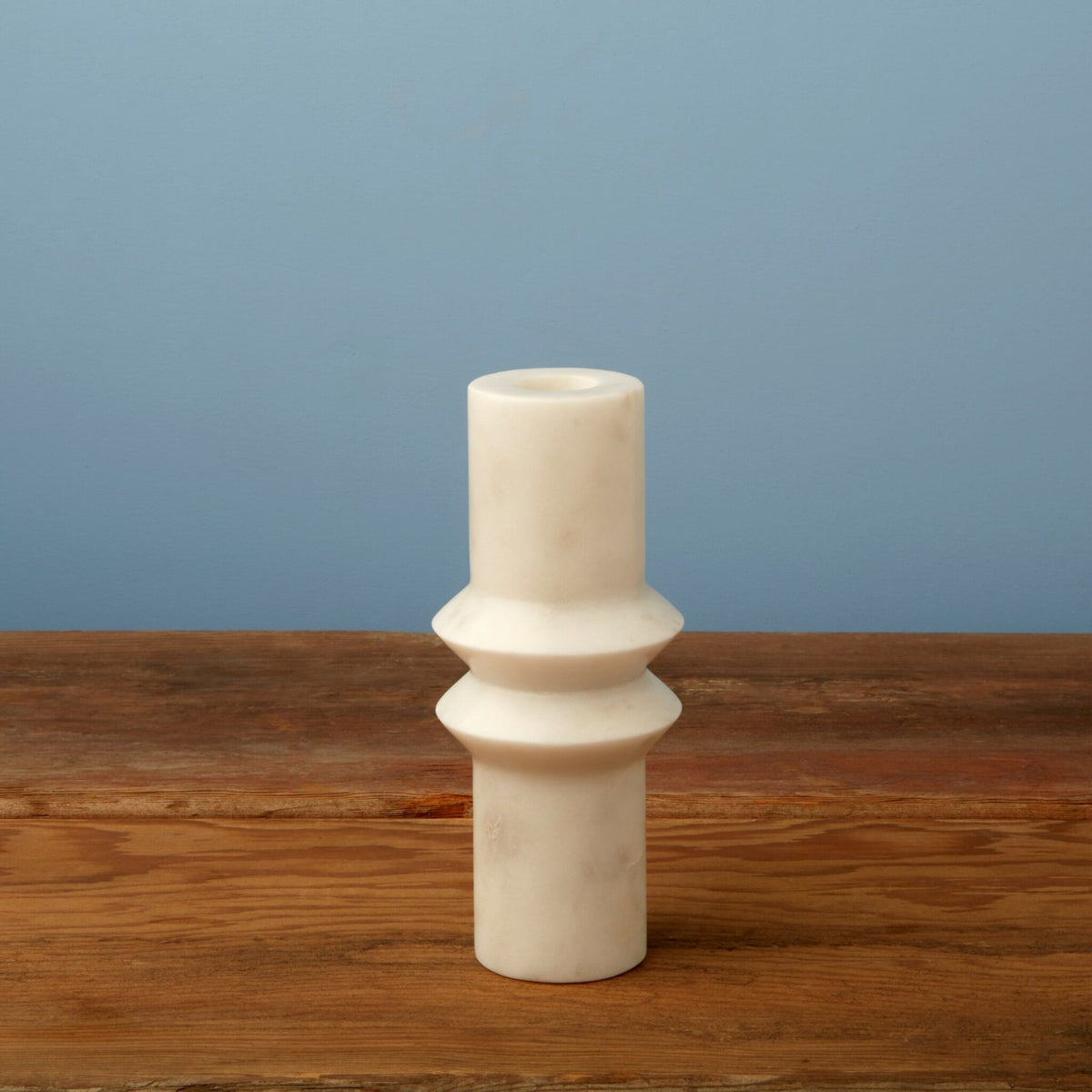 Aruna marmeren kandelaar, medium