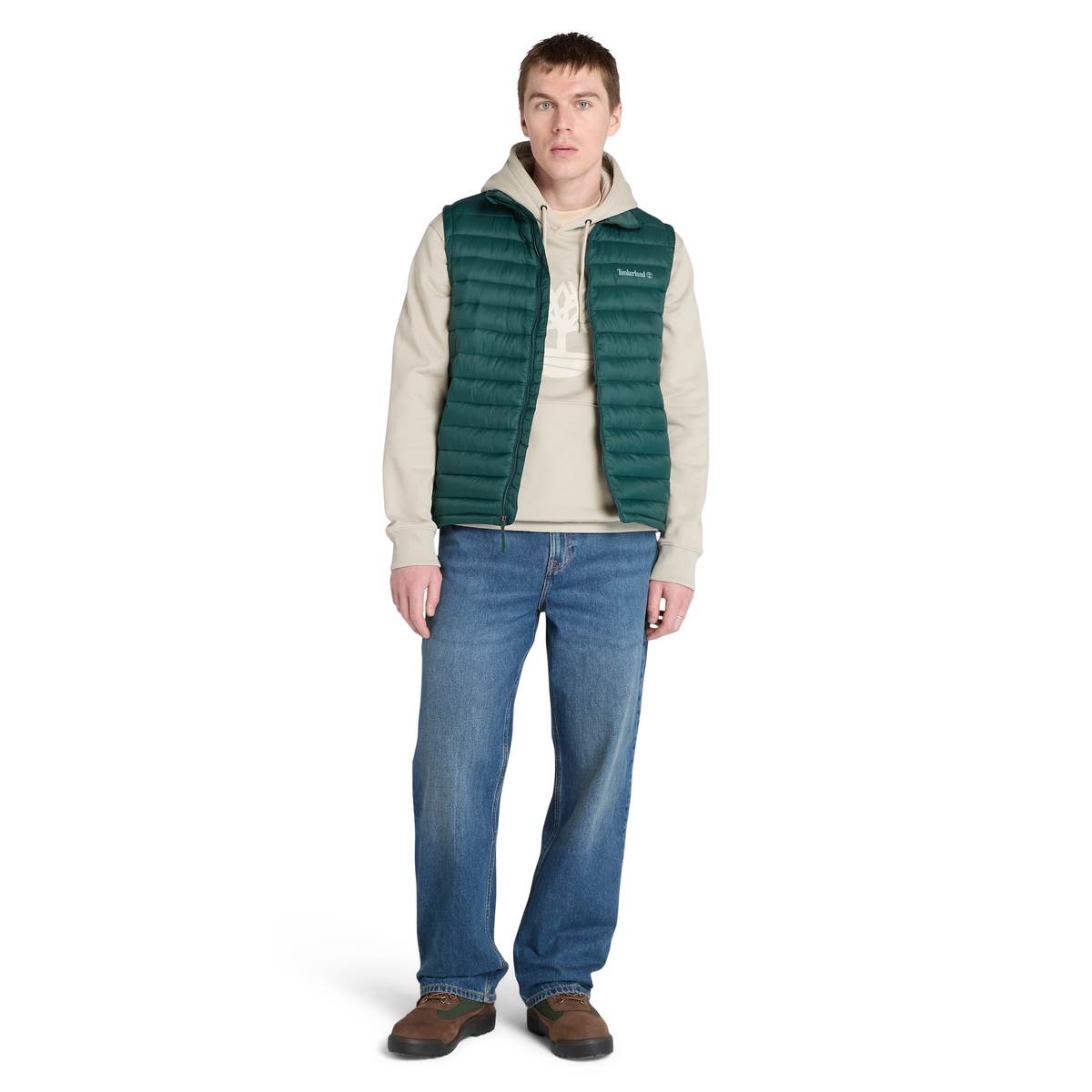 AXIS PEAK Durable Water Repellent Vest GREEN GABLES