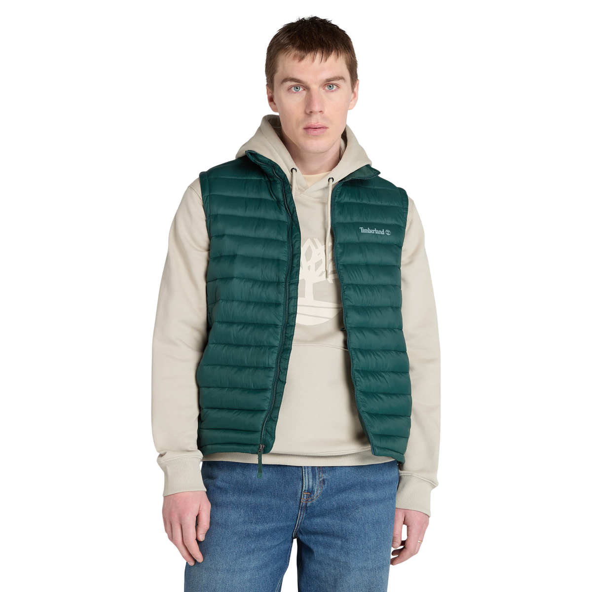 AXIS PEAK Durable Water Repellent Vest GREEN GABLES