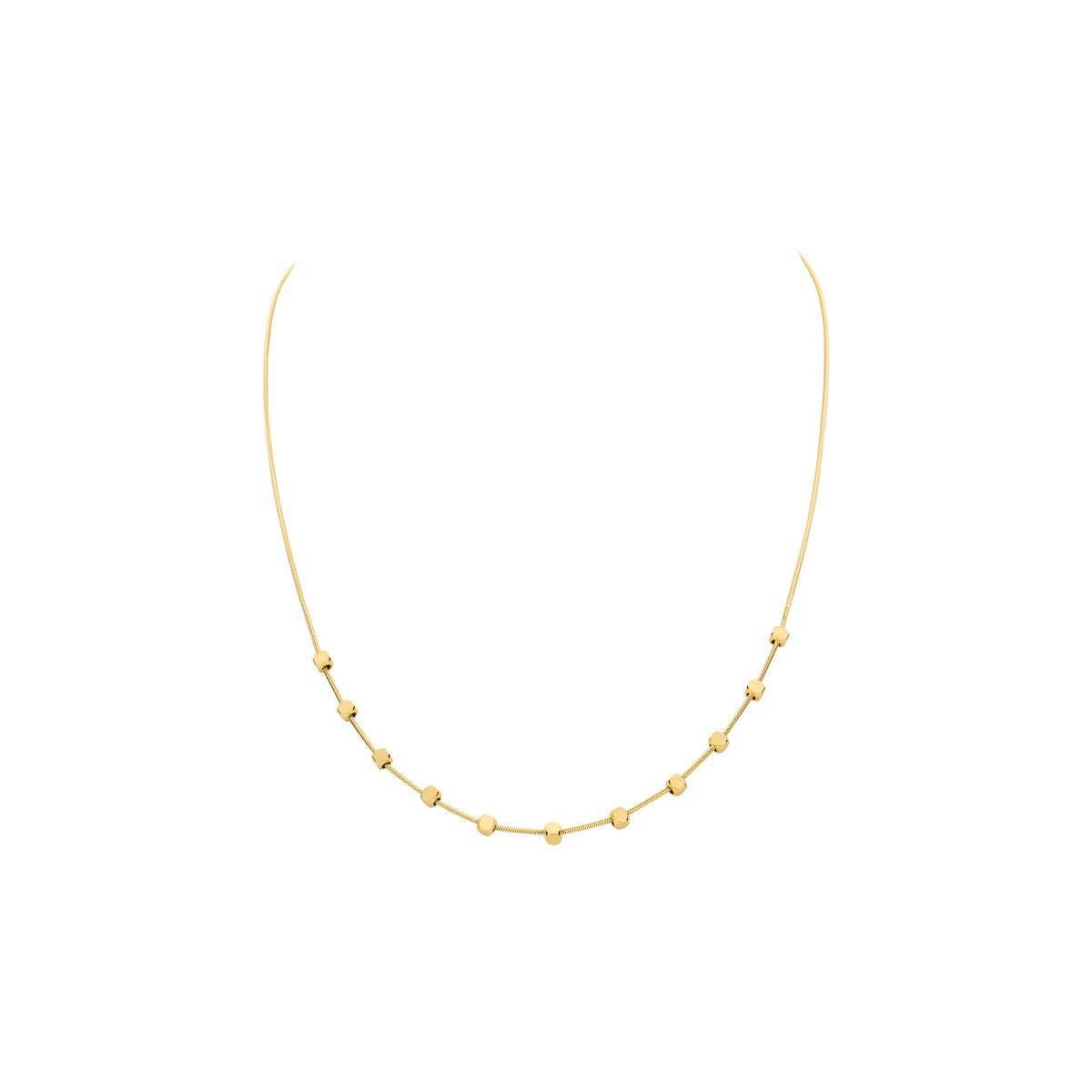 Halsketting - Aaf Goudkleurig