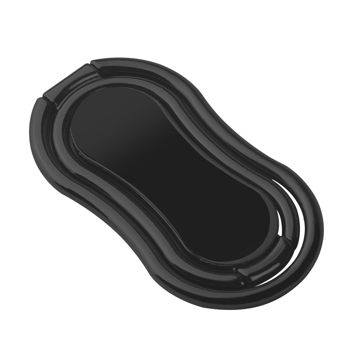 Magnetische Telefoonhouderring - Zwart