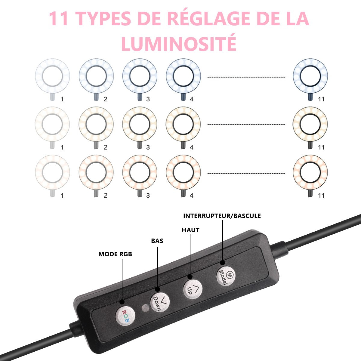 Ringlicht Rgb - Zwart