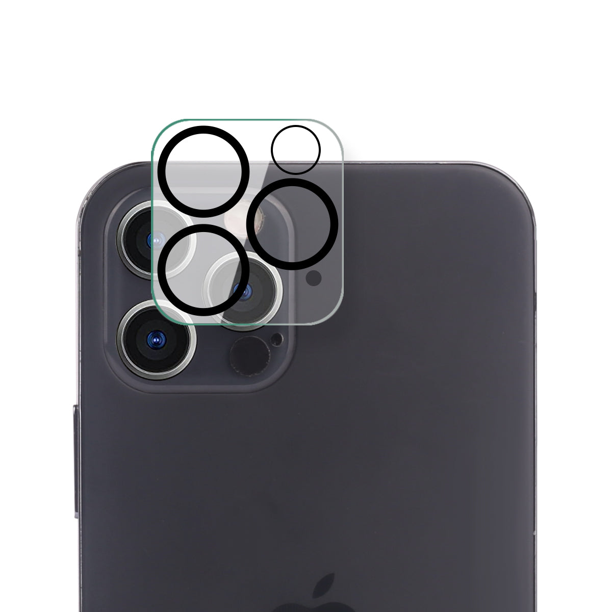 Protecteur D'Objectif Pour Iphone 12Pro - Noir