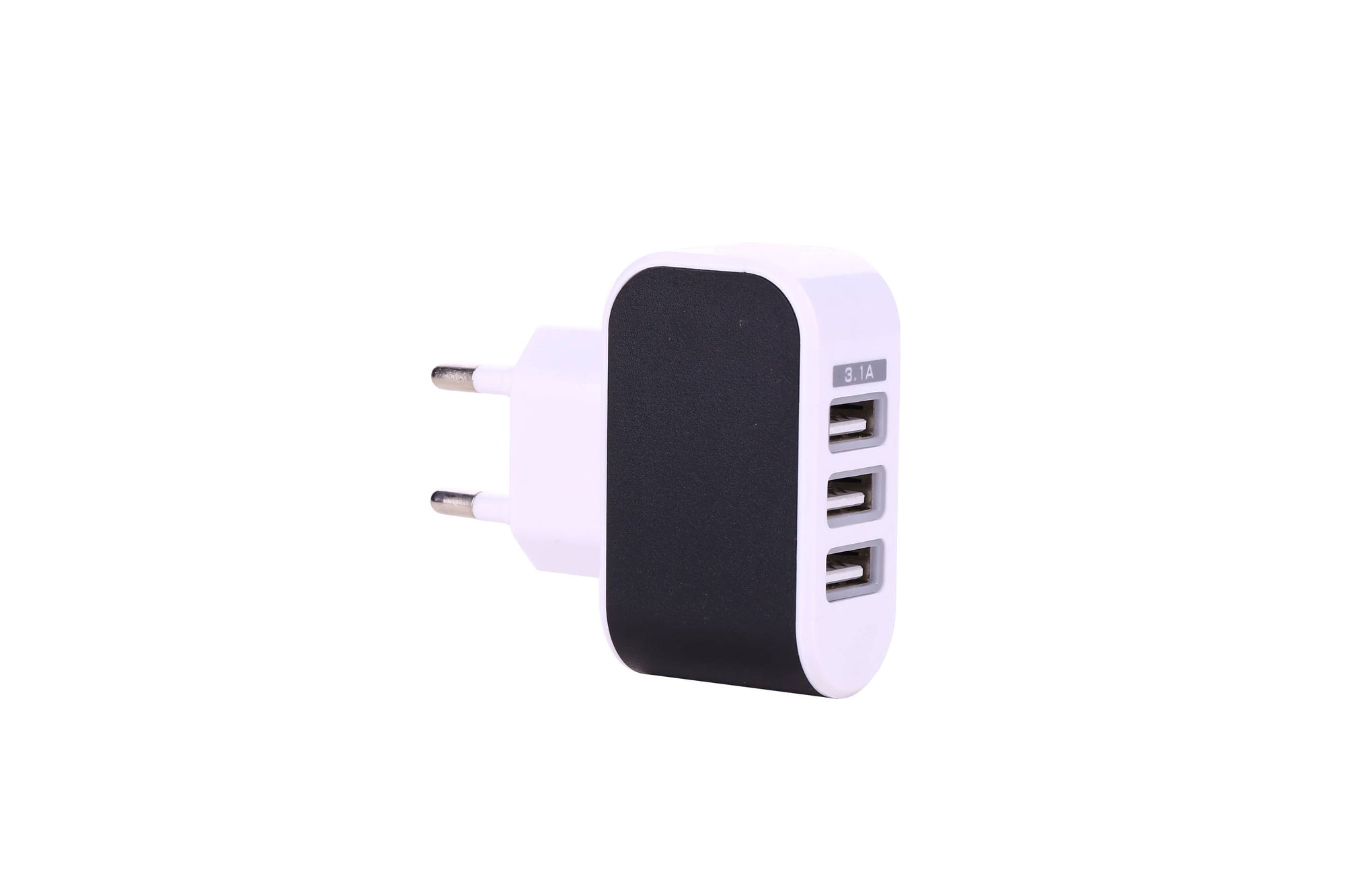 Sectoraansluiter 3 Usb-Poorten - Zwart